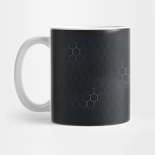 Futuristic honeycomb Mug